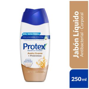 Jabón Líquido Protex Corporal Antibacterial Avena 250 Ml