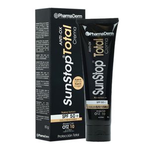 Sunstop Total Spf 60 Dióxido de Titanio nano, Oligogeline., Tinosorb M y S, Uvinul A PLUS