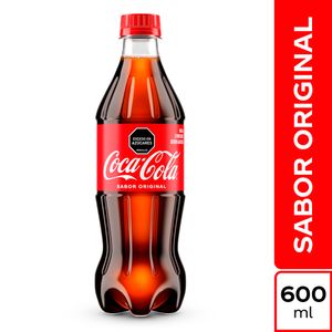 Gaseosa Coca Cola Original 600 Ml