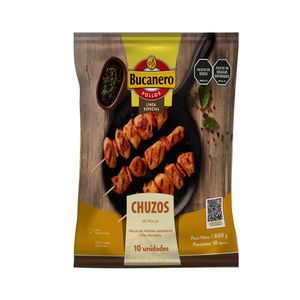 Chuzo Bucanero de Pollo 900 G X10 Unds