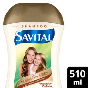 Shampoo Savital Multióleos 510 Ml