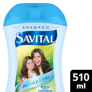 Shampoo Savital Biotina 510 Ml