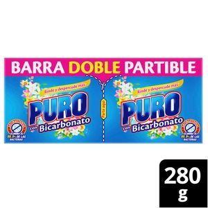 Jabón Puro En Barra 280 G