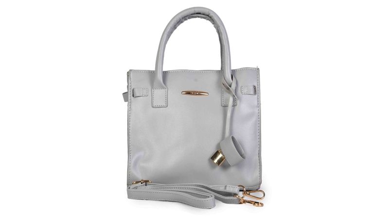 Bolso gris claro hot sale