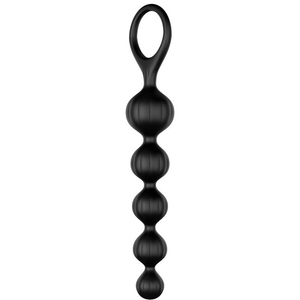 satisfyer love beads set de plugs anales negro