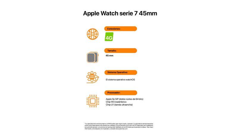 Apple Watch serie 7 45mm Azul Reacondicionado Ol mpica