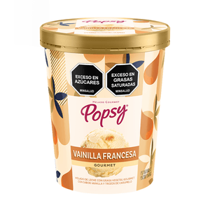 Helado Popsy Vainilla Francesa Gourmet 60 G