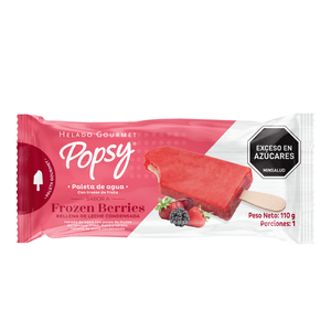 PALETA POPSY FROZEN BERRIES AGUA 110G