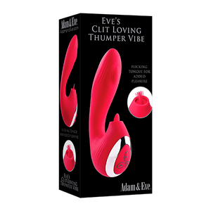 Vibrador y estimulador clitorial eva
