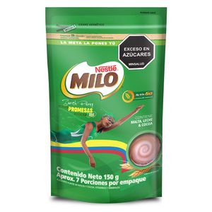 Bebida Achocolatada Milo 150 G
