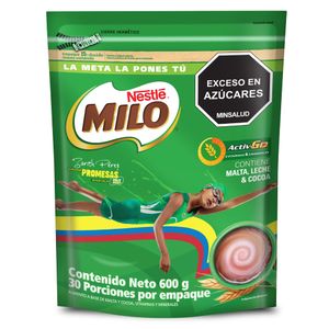 Bebida Achocolatada Milo Activ-Go Doy Pack 600 G