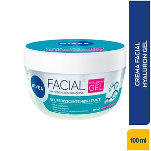 Gel Facial Refrescante Nivea Cuidado Facial con ácido Hialurónico 100 Ml