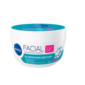 Gel Facial Refrescante Nivea Cuidado Facial con Ácido Hialurónico 200 Ml