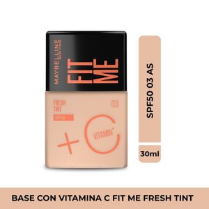BASE MAYBELLIN FITME FR T SPF50 03 30ML
