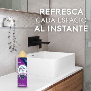 Ambientador Glade Aerosol Campos de Lavanda 275ml