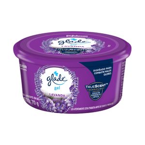 Ambientador Glade en Gel Lata Campos de Lavanda 70gr