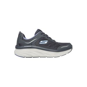 Tenis Skechers Relaxed Fit: D'Lux Walker Infinite Motion Color Gris Blanco Morado