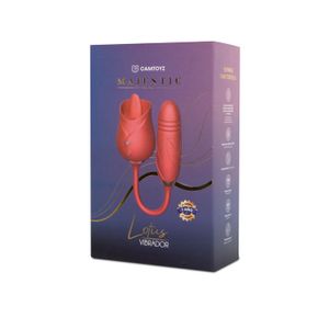 Vibrador con Bala Lotus Magestic