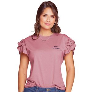 Blusa Mujer Rosa Atypical 87104