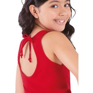 Vestido Infantil Rojo Mp 86075
