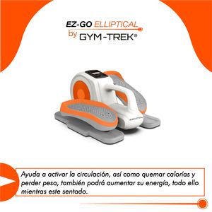 Elíptica motorizada compacta Ez Go Elliptical By Gym Trek