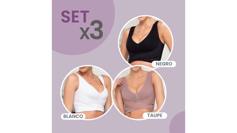 Brasier Mujer Beige Mp 92329