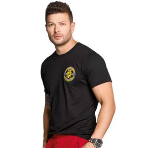 Camiseta Hombre Negro Mp 86065