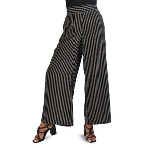 Pantalon Style Rayas Negro Ds8782