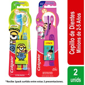 Cepillo de Dientes Niños Colgate Smiles Extra Suave X2 Unds