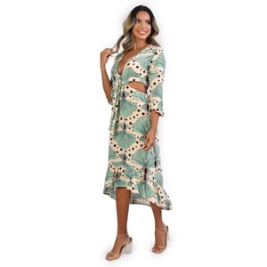 Vestido Byoung Dama Verde Fmcv09024