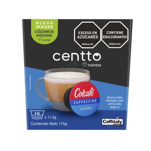 Café Colcafé Vainila Centto 11,5 G X10 Cápsulas