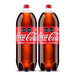 Gaseosa Coca Cola Original 3 Lt X2 Unds