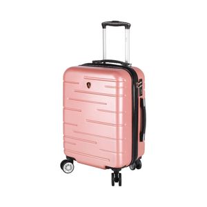 Maleta De Viaje Expandible Cabina Bin M012 Oro Rosa