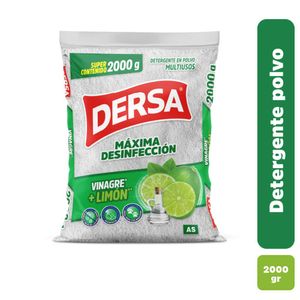 Detergente Dersa Polvo Limón 2000 G