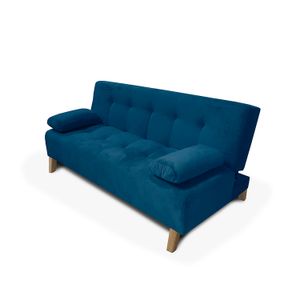Sofacama Glaser 3 Posiciones Tela azul