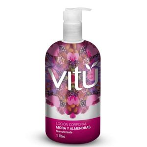 Crema Vitú Corporal De Mora Y Almendras 1l