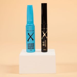 Promoción Max Factor Full Volumen Maxtono Negra A Prueba De Agua + Negro A Prueba De Agua