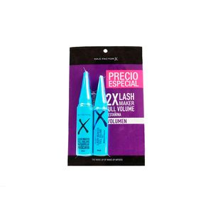 Promoción Max Factor Lash Maker + Full Volume Tono Negro X2 uds.