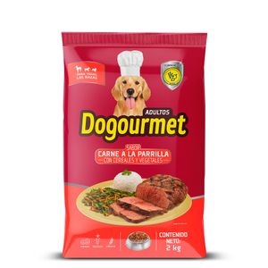 Alimento Perro Dogourmet Adulto Carne Parrilla 2 Kg