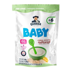 Cereal Infantil Baby Quaker Multicereal 200GR