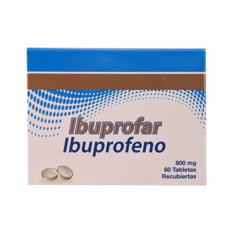 IBUPROFAR 800 MG BLISTER X 10 TABLETAS