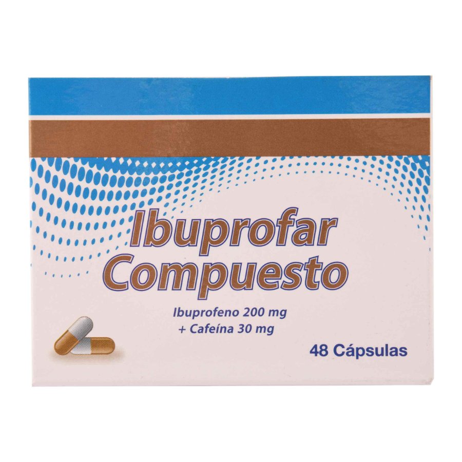 IBUPROFAR COMPUESTO CAJA X 48 CÁPSULA