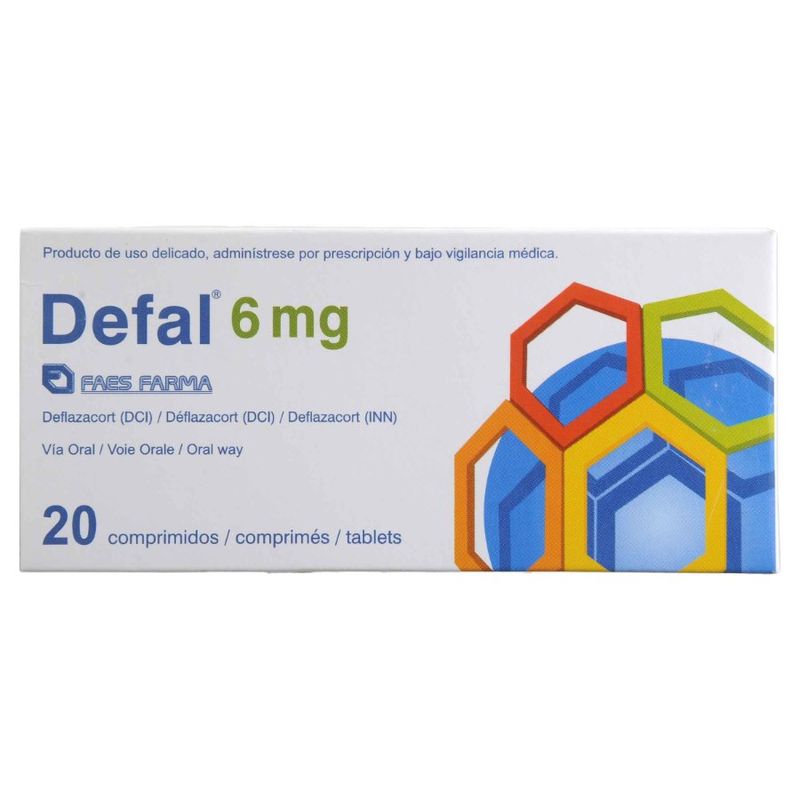 DEFAL 6 MG CAJA X 20 TABLETA - Olímpica