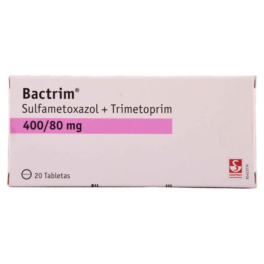BACTRIM 80/400 MG BLISTER X 10 TABLETAS