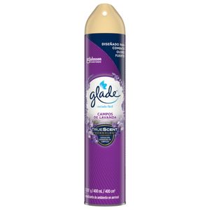 Ambientador Glade Aerosol Campos de Lavanda 400ml