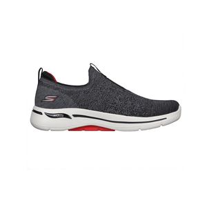Tenis Skechers Go Walk Arch Fit-Linear Axis Color Gris Blanco
