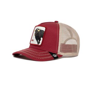 Gorra Goorin Bros The Bull Color Rojo Beige