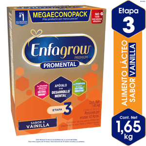 Alimento Lácteo Enfagrow Promental Etapa 3 Vainilla 1650 G