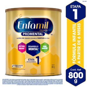 Fórmula Infantil Enfamil Promental Etapa 1 Prebióticos 800 G