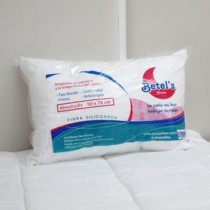 Almohada Eco 70X50Cm Fibra Siliconada